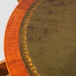 Small George VI mahogany drum table - Image 7