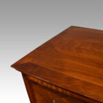 George V walnut chest - Image 9