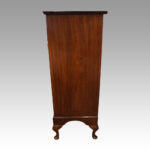 George V walnut chest - Image 3