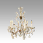 Edwardian Marie Therese Glass chandelier - Image 6