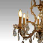 Edwardian Marie Therese Glass chandelier - Image 5
