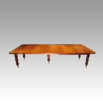 Victorian 12+seat mahogany dining table