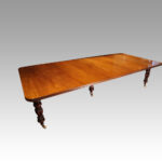 Victorian 12+seat mahogany dining table - Image 8