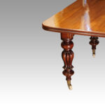 Victorian 12+seat mahogany dining table - Image 6