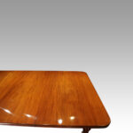 Victorian 12+seat mahogany dining table - Image 5