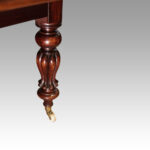 Victorian 12+seat mahogany dining table - Image 4