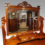 Art Nouveau walnut dressing table - Image 13