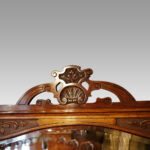 Art Nouveau walnut dressing table - Image 12