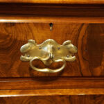 Art Nouveau walnut dressing table - Image 9