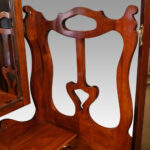 Art Nouveau walnut dressing table - Image 2
