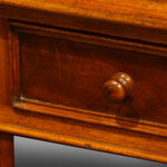 Victorian mahogany quality pedestal desk - Image 11