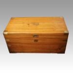 Victorian Camphorwood military chest