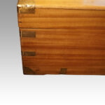 Victorian Camphorwood military chest - Image 4