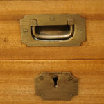 Victorian Camphorwood military chest - Image 6