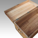 Victorian Camphorwood military chest - Image 7