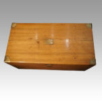 Victorian Camphorwood military chest - Image 2