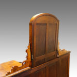Magnficent Victorian walnut cheval dressing table - Image 9