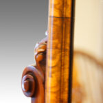 Magnficent Victorian walnut cheval dressing table - Image 10