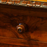 Magnficent Victorian walnut cheval dressing table - Image 11