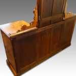 Magnficent Victorian walnut cheval dressing table - Image 8