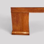 Victorian Gothic oak pedestal desk - Image 5