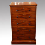 Victorian Heal & Co. mahogany flight of drawers