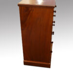 Victorian Heal & Co. mahogany flight of drawers - Image 4