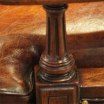 Victorian Leather desk chair - Image 7