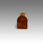 Victorian brass bound dome top casket - Image 2