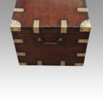 Victorian brass bound military chest - Image 10