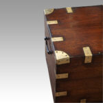 Victorian brass bound military chest - Image 9