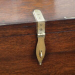 Victorian brass bound military chest - Image 8