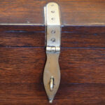 Victorian brass bound military chest - Image 6