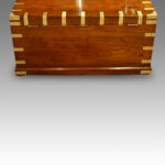 Victorian brass bound military chest - Image 6