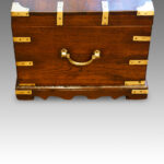 Victorian brass bound military chest - Image 3