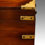 Victorian brass bound military chest - Image 4
