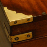 Victorian brass bound military chest - Image 3