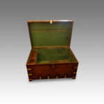 Victorian brass bound military chest - Image 8