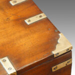 Victorian brass bound military chest - Image 10