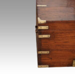 Victorian brass bound military chest - Image 10