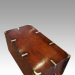 Victorian brass bound military chest - Image 9