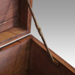 Victorian brass bound military chest - Image 7