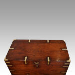 Victorian brass bound military chest - Image 3