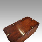 Victorian brass bound military chest - Image 4