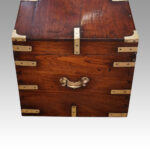 Victorian brass bound military chest - Image 2