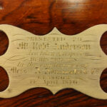 Victorian brass bound rosewood lap-desk - Image 10