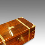 Victorian brass bound rosewood lap-desk - Image 8