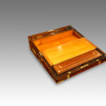 Victorian brass bound rosewood lap-desk - Image 5