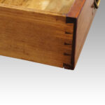 Victorian teak campaign chest - Image 6