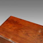 Victorian brass bound teak trunk - Image 4